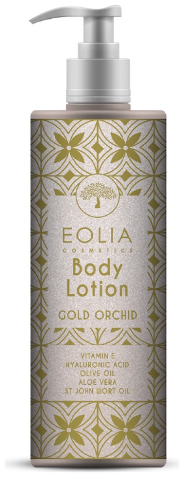 Eolia Cosmetics Body Lotion Gold Orchid Hyaluronic Acid 250ml