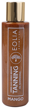 Eolia Cosmetics Tanning Oil Shimmer Greek Sun Kissed Bronzer Mango 150ml