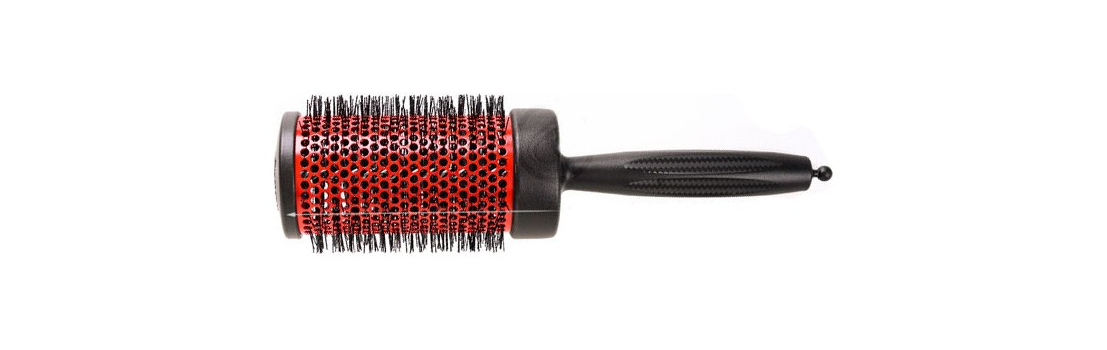 3VE Maestri Carbon 4450T Επαγγελματική Θερμική Βούρτσα Κομμωτηρίου με συνθετική τρίχα