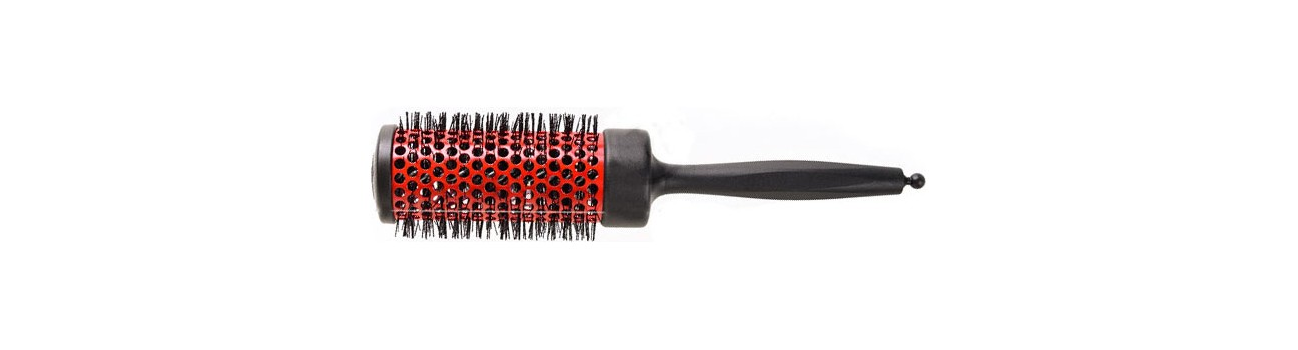 3VE Maestri Carbon 4449T Επαγγελματική Θερμική Βούρτσα Κομμωτηρίου με συνθετική τρίχα