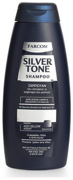 Σαμπουάν κατά της κιτρινίλας Farcom silver tone shampoo 300 ml