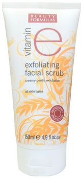 Beauty Formulas Exfoliating Facial Scrub 150ml Σκραμπ προσώπου με βιταμίνη Ε