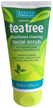 Beauty Formulas Tea Tree Facial Scrub 150ml
