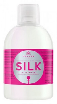 ​Σαμπουάν με λάδι ελιάς Kallos Cosmetics Silk shampoo with olive oil and silk protein 1000 ml