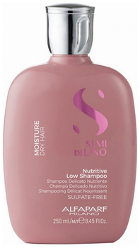 Alfaparf Semi di Lino Moisture Nutritive Low Shampoo 250ml για ξηρά και ταλαιπωρημένα μαλλιά