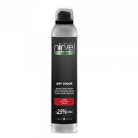 Nirvel Dry Color Mahogany 300ml Ξηρή βαφή σε σπρέυ χρώματος κόκκινο