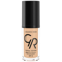 GOLDEN ROSE TOTAL COVER 2in1 Foundation & Concealer No2 30ml