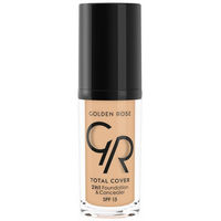 GOLDEN ROSE TOTAL COVER 2in1 Foundation & Concealer No3 30ml