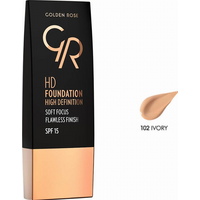 Golden Rose HD Foundation 30ml 102