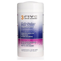 Farcom 3Five Hair Color Remover Wet Wipes Υγρά Μαντηλάκια Καθαρισμού 100τμχ.