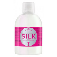 ​Σαμπουάν με λάδι ελιάς Kallos Cosmetics Silk shampoo with olive oil and silk protein 1000 ml