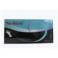 Μαύρα Γάντια latex Pro-gloves for hair color black 20 τμ