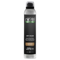 Nirvel Dry Color Black 300ml Ξηρή βαφή σε σπρέυ