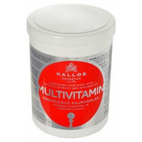 Kallos Multivitamin Mask 1000ml Μάσκα Με Πολυβιταμίνες Για Βαμμένα & Ταλαιπωρημένα Μαλλιά