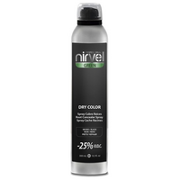 Nirvel Dry Color Black 300ml Ξηρή βαφή σε σπρέυ