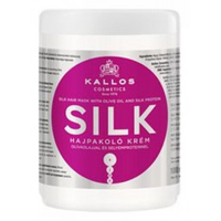 Kallos Silk Hair Mask 1000ml Με Μετάξι Για Ξηρά & Αδύναμα Μαλλιά