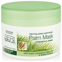 Farcom Professional Seri Palm Mask 300ml Αναζωογονητικής Περιποίησης Για Όλους Τους Τύπους Με Έλαιο Φοίνικα