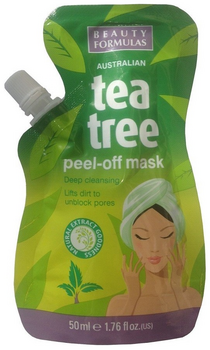 Beauty Formulas Peel-off μάσκα απολέπισης από αυστραλιανό τεϊόδενδρο 150ml