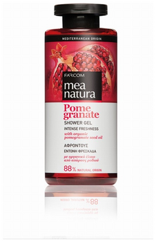 MEA NATURA Pomegranate Shower Gel 300ml Αφροντούς με εκχύλισμα Ροδιού