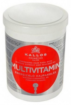 Kallos Multivitamin Mask 1000ml Μάσκα Με Πολυβιταμίνες Για Βαμμένα & Ταλαιπωρημένα Μαλλιά