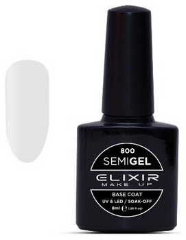 Elixir Nail Polish Ημιμόνιμο βερνίκι No 800 Base Coat 8ml