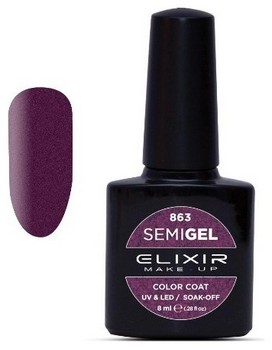 Elixir Nail Polish Ημιμόνιμο βερνίκι No 863 8ml