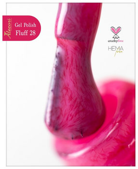 Alezori Gel Polish Fluff Νο28 - Ημιμόνιμο Βερνίκι 15ml