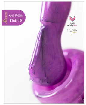 Alezori Gel Polish Fluff No58 - Ημιμόνιμο Βερνίκι 15ml