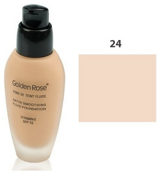 Golden Rose Υγρό Make up Satin Smoothing Fluid Foundation No 24