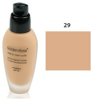Golden Rose Υγρό Make up Satin Smoothing Fluid Foundation No 29