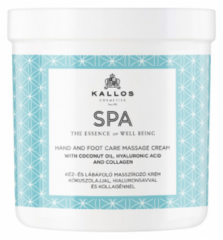 Kallos Spa κρέμα ποδιών και χεριών με Κολλαγόνο και Υαλουρονικό 500ml