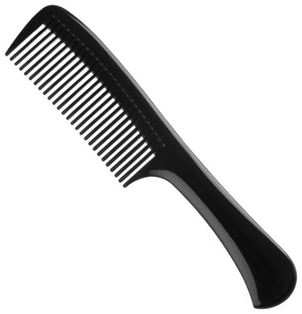 Eurostil Χτένα 22 cm Black