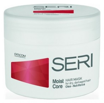 Farcom Professional Seri Moist Core Μάσκα 300ml για Ξηρά, Ταλαιπωρημένα και Θαμπά μαλλιά