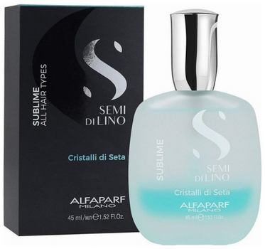 Alfaparf Semi Di Lino Crystal Di Seta 45ml Ορός 2 Φάσεων Για Όλους Τους Τύπους Μαλλιών