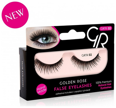 Golden Rose False Eyelashes GRTK 02