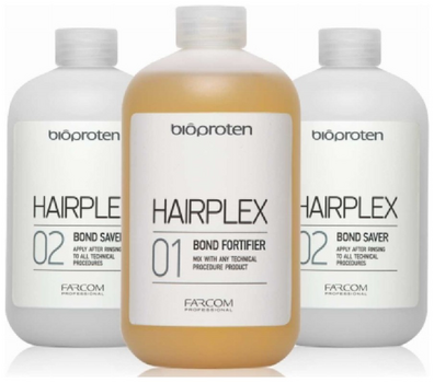 Farcom Professional Bioproten Hairplex Kit 3x525ml (Sufate Free & Parabens Free)