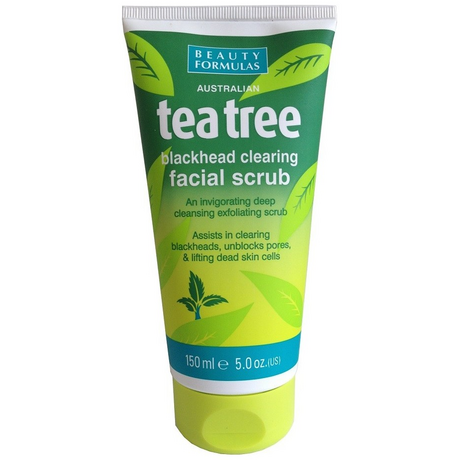 Beauty Formulas Tea Tree Facial Scrub 150ml