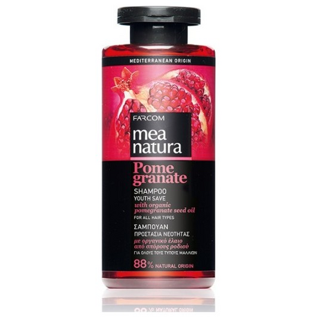 Mea Natura Pomegranate Σαμπουάν Προστασία Νεότητας με Ρόδι 300ml