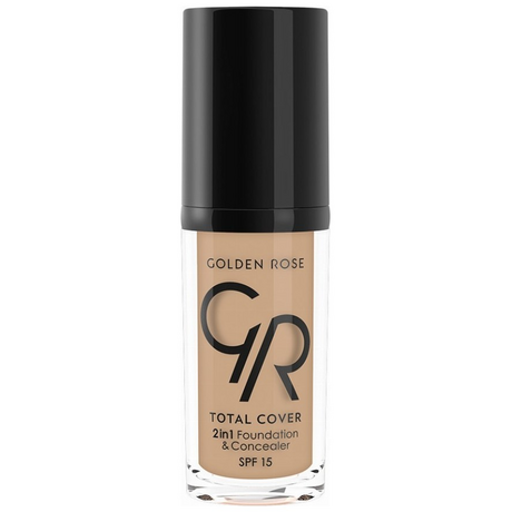 GOLDEN ROSE TOTAL COVER 2in1 Foundation & Concealer No6 30ml