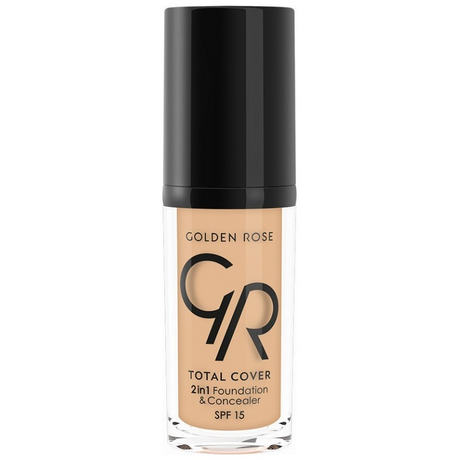 GOLDEN ROSE TOTAL COVER 2in1 Foundation & Concealer No11 30ml