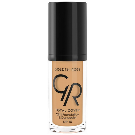 GOLDEN ROSE TOTAL COVER 2in1 Foundation & Concealer No14 30ml