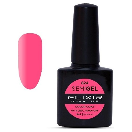 Elixir Nail Polish Ημιμόνιμο βερνίκι No 824 8ml