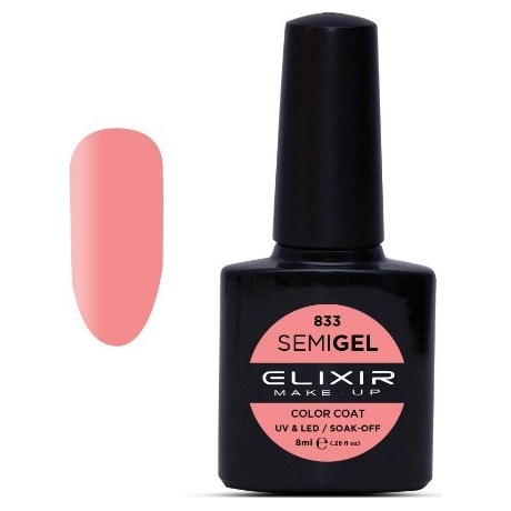 Elixir Nail Polish Ημιμόνιμο βερνίκι No 833 8ml