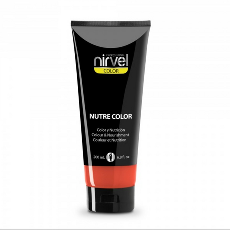 Nirvel Nutre Color Mask 200ml Χρωμομάσκα Χρώμα Κοραλί