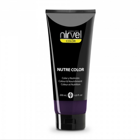 Nirvel Nutre Color Mask Violet 200ml Χρωμομάσκα Χρώμα Βιολέ