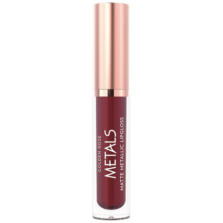 Golden Rose Metals Matte Metallic Lipgloss No 58 Plum