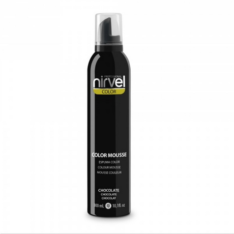 Nirvel Color Mousse 300ml Χρωμοαφρός χρώμα Σοκολατί