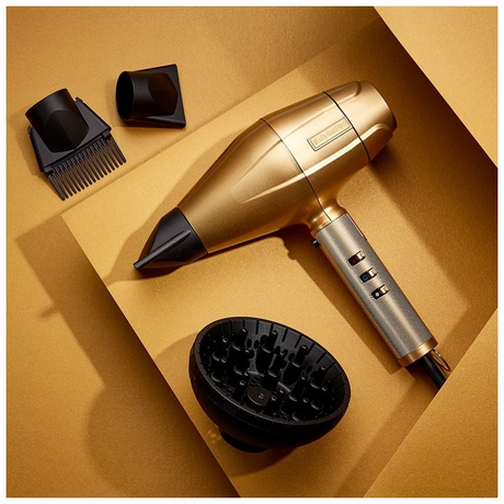 Babyliss Pro 4ARTISTS Gold Fx Dryer Digital Πιστολάκι Μαλλιών 2200W FXBDG1E