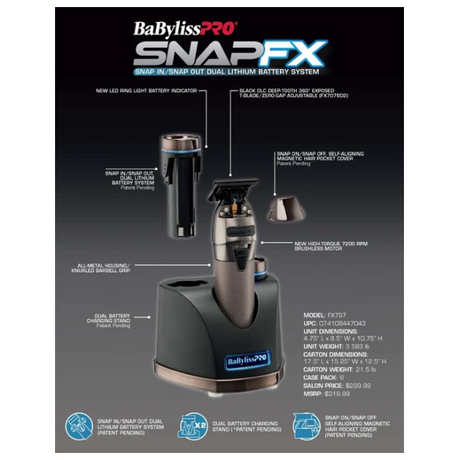 Babyliss Pro SnapFX Trimmer FX797