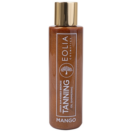 Eolia Cosmetics Tanning Oil Shimmer Greek Sun Kissed Bronzer Mango 150ml